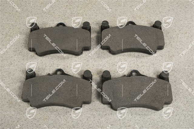 Brake pad set, 4S / Turbo  L+R