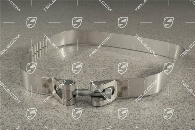 Exhaust muffler clamp