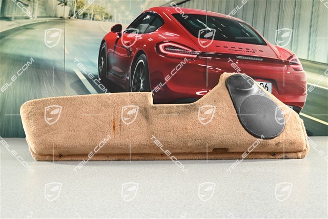 Ablagekasten Türverkleidung, Klangpaket, Teppich Umschlagband Kunstleder, Kaschmirbeige, L