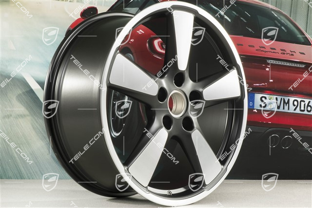 20" Felge Sport Classic "50 Jahre 911", 9J x 20 ET51, in Schwarz