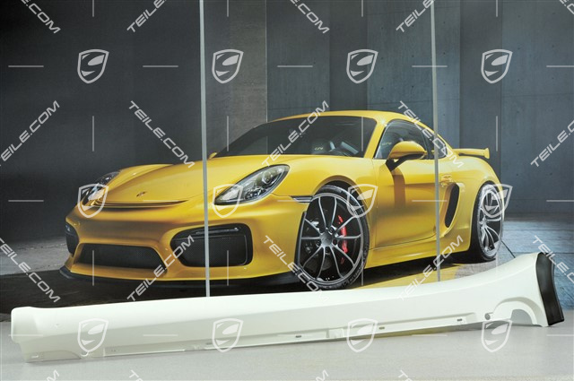 Schwellerblende lackiert, C4 / 4S / Turbo / GT3 RS, L