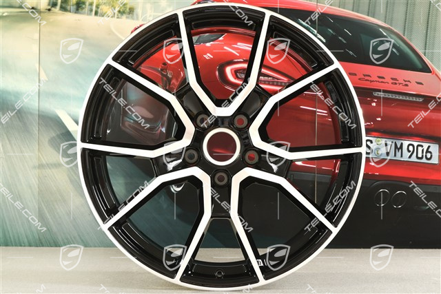 21" Felga Sport Turismo GTS/ RS Spyder Design, 9,5J x 21 ET60, czarny