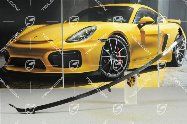Retaining strip for rear spoiler Retaining strip for rear spoiler