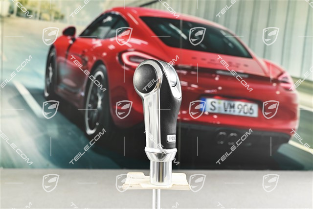 PDK, Wählhebel / Schaltknopf, Aluminium Exclusive Design, Schwarz