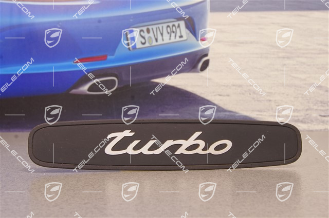 Schriftzug / Emblem für Hutablage, TURBO Schriftzug / Emblem für Hutablage, TURBO