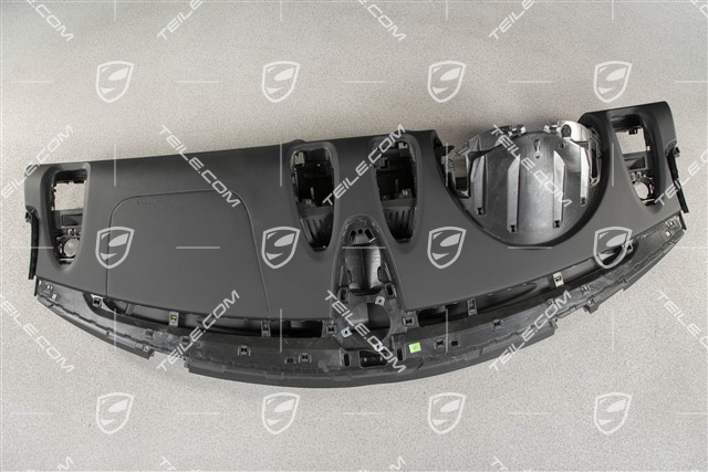 Dashboard, upper part, Leather black