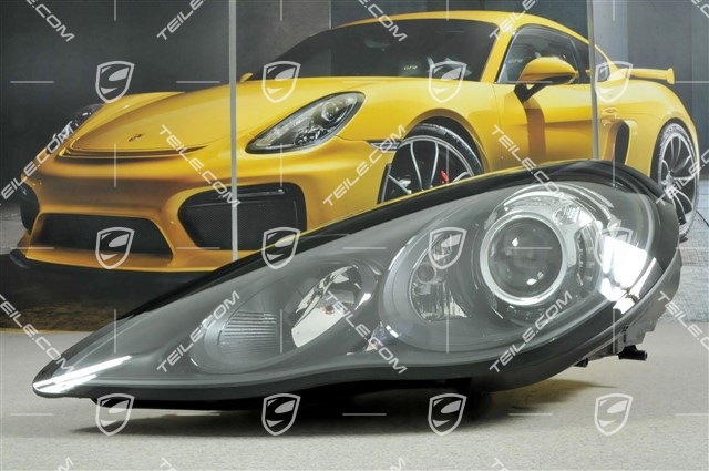 Xenon Scheinwerfer Satz, Bi-Xenon, Turbo, schwarz, L+R