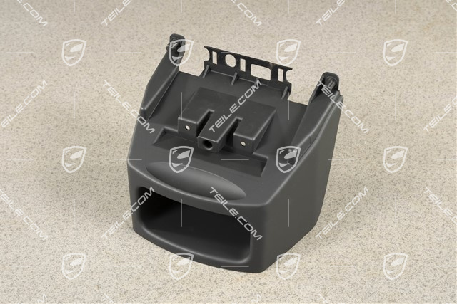Mittelkonsole hinten, schwarz, Coupe/Targa