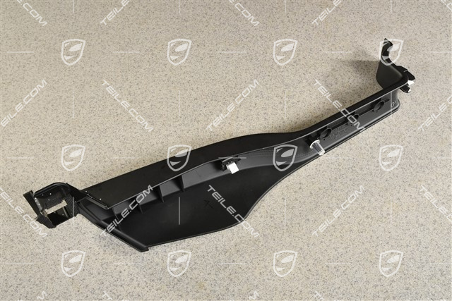 Targa, Verkleidung, Hinten, Schwarz, R