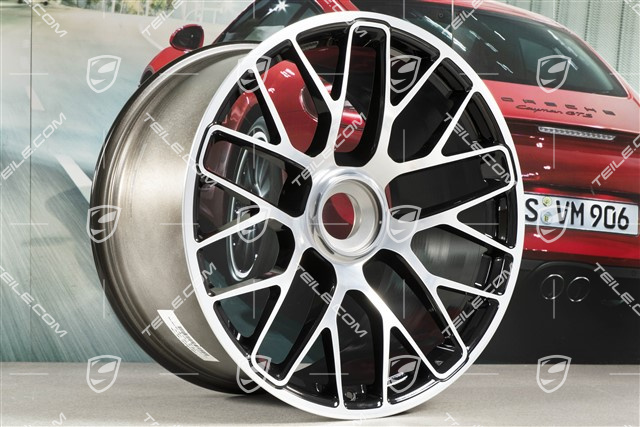 20-inch Turbo S wheel, central lock, 11,5J x 20 ET56, in black