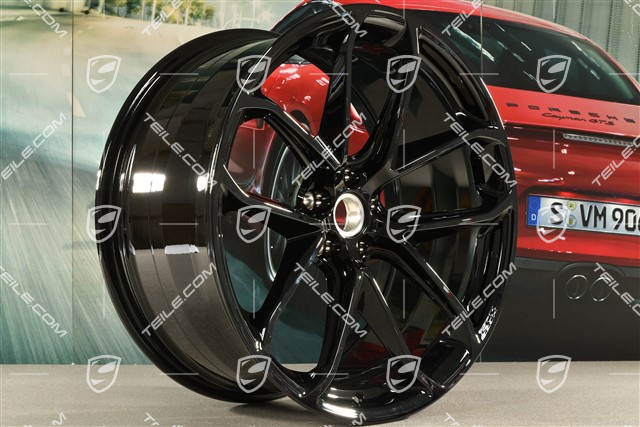 21-inch wheel rim "GT Design", 10J x 21 ET19, black high gloss