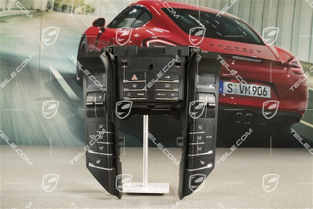 Cotrol panel, air conditioner, heated seats front / front+rear, without seat ventilation