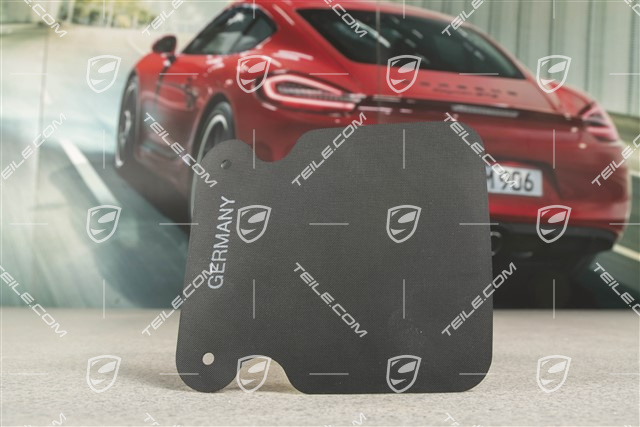 Protective flap, fuel filler neck