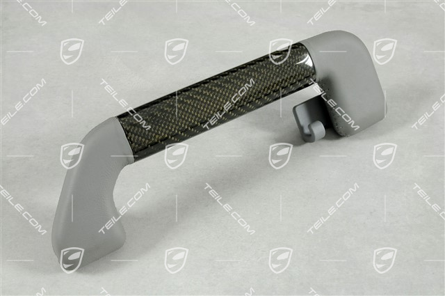 Haltegriff carbon, steel grey, R Haltegriff carbon, steel grey, R