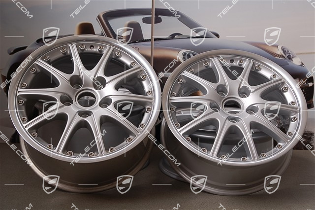 18-inch GT3 SportDesign wheel set (2-piece), 7,5J x 18 ET50 + 9J x 18 ET52 18-inch GT3 SportDesign wheel set (2-piece), 7,5J x 18 ET50 + 9J x 18 ET52