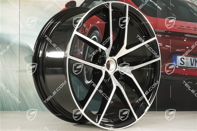 20" Felge "Macan S" 9J x 20 ET26, in Schwarz