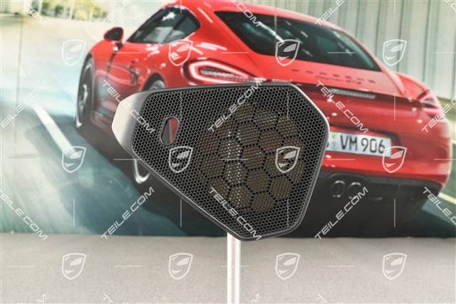 Cover dashboard trim, upper, Black