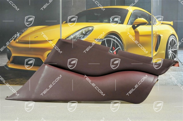 Seitenwandverkleidung, coupé, Kunstleder, Weinrot, R Seitenwandverkleidung, coupé, Kunstleder, Weinrot, R
