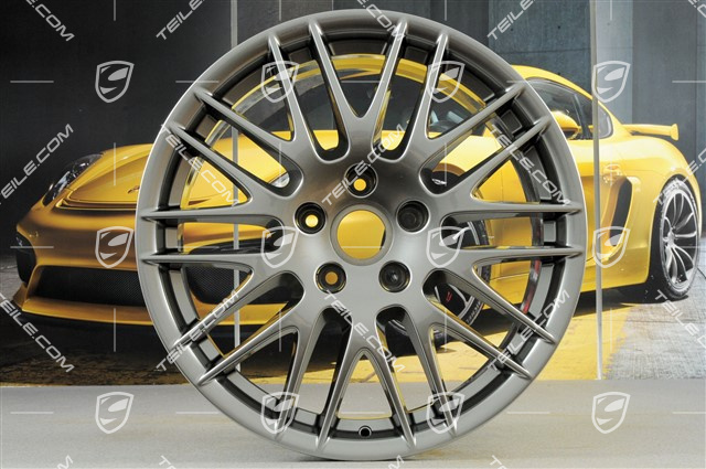 20" Felga RS Spyder Design, srebro dekoracyjne/tytan, 9J x 20 ET57