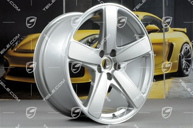 19"-inch alloy wheel Macan SportClassic, 8J x 19 ET21 + 9J x 19 ET21, Silver Metallic