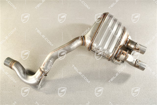 4,0L, Exhaust Muffler, without tail pipe, L