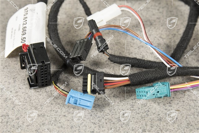 Wiązka instalacji elektrycznej lusterka zewnętrznego, Automatyczne ściemnianie, Asystent pasa ruchu