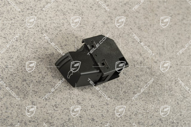 Tailgate closing switch, Black matte