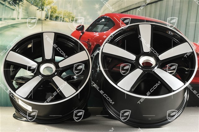 20+21-inch wheel rim set Sport Classic, rims: front 9,5J x 20 ET44 + rear 12J x 21 ET70