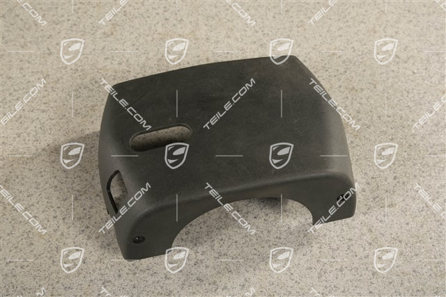 Steering column switch housing, Lower, cruise control, Satin black
