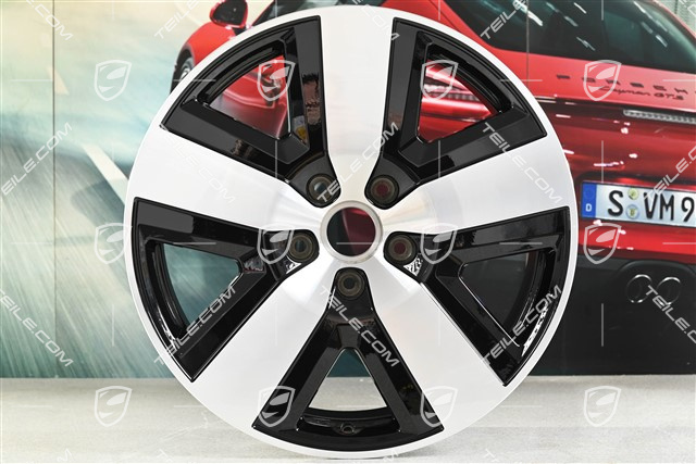 20" Felge Cayenne Basis Aero, 9J x 20 ET50, schwarz hochglanz