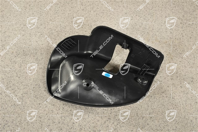 Rear / back seats, lock cover, Black, R
