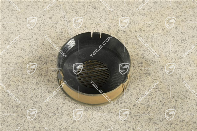 Dashboard side vent, cover / trim / rosette, Savannah Beige