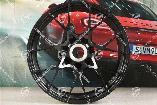 20" GT3RS Felge, 10J x 20 ET45, schwarz seidenmatt