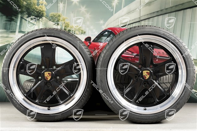 19" Komplet kół letnich "911 Sport Classic", felgi 8,5J x 19 ET55 + 11,5J x 19 ET67, opony letnie Michelin 235/35 ZR19 + 305/30 ZR19, czujniki ciśnienia RDK