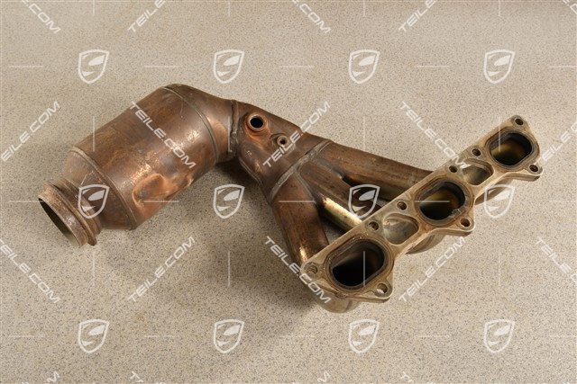 Catalytic converter, GT3 CUP,  cyl. 1-3 (damaged)