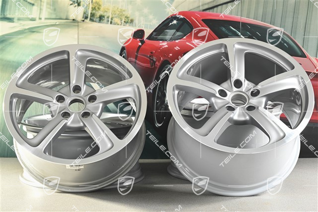 20-inch Sport Techno wheel set, 9J x 20 ET51 + 11,5J x 20 ET48