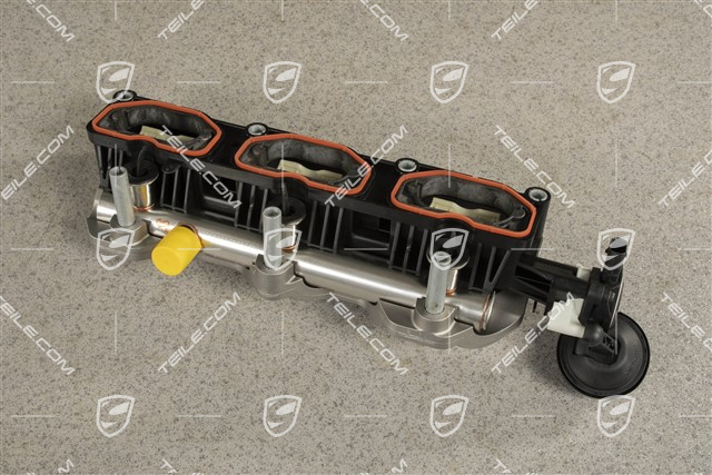 3,0L Hybrid, Intake manifold with fuel rail and vacuum unit, R