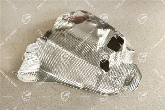 Heat shield, rear, R