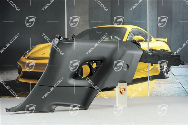 Seitenwandverkleidung, GT3, schwarz, R Seitenwandverkleidung, GT3, schwarz, R