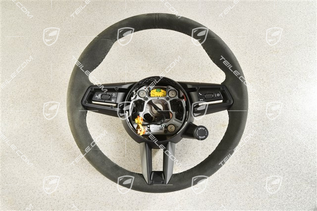 Sportlenkrad, Sport Chrono Paket Plus, Alcantara Race Tex, Schwarz