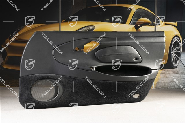 Türverkleidung mit Airbagblende, Klangpaket Bose, Leder, Schwarz, R