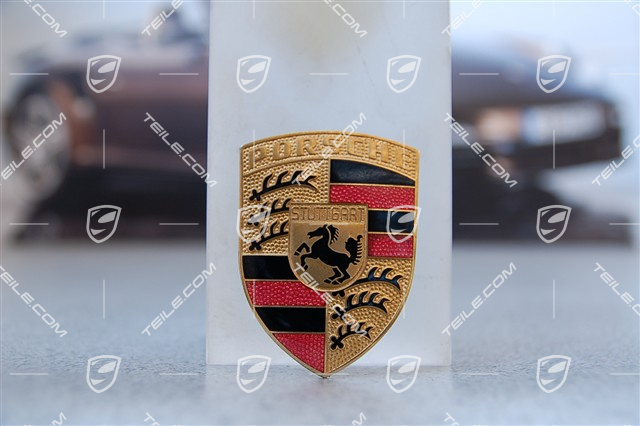 Porsche bonnet badge, crest (1973-1994)