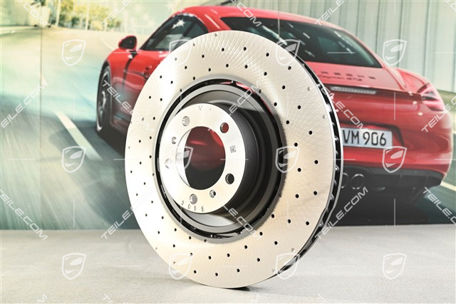 Brake disc, front axle, S / GTS, L