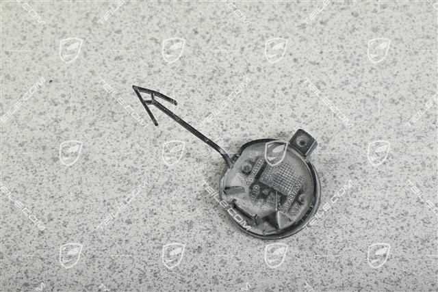 Front bumper, Towing hook lug cover / cap / trim, paintable