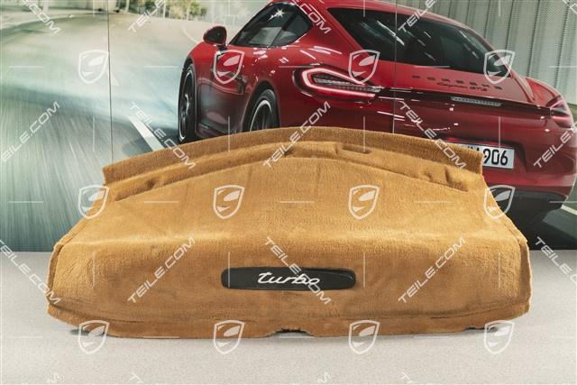 Dywan tylnej ściany / pólki, Brown/Natural, Coupe, Turbo