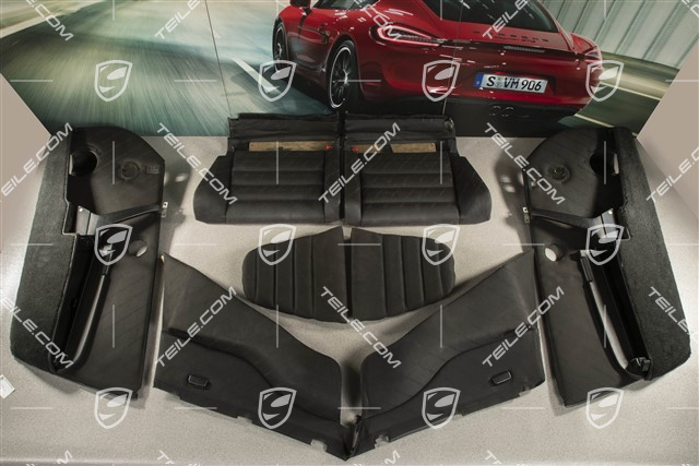 Innenausstattung Satz, mit Porsche-Schriftzug, Sportsitze