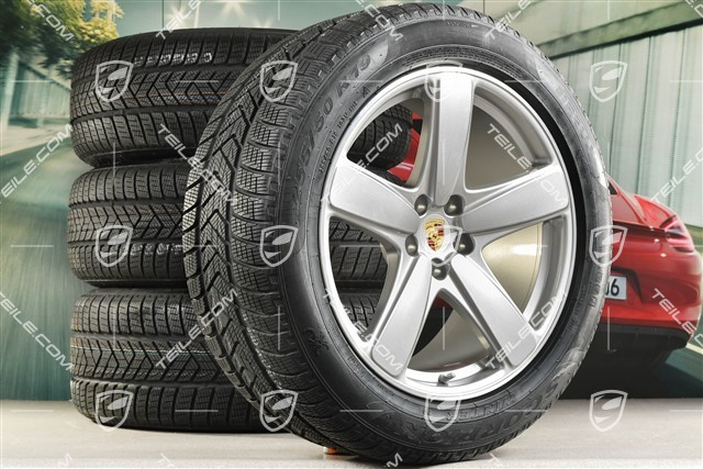 19-inch "Sport Classic" winter wheels set, rims 8,5J x 19 ET21 + 9J x 19 ET21 + Pirelli winter tyres 235/55 R19 + 255/50 R19, with TPMS