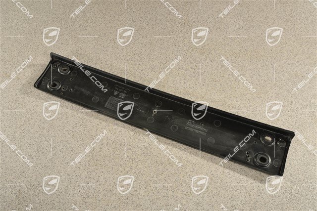 Front bumper number plate support ECE