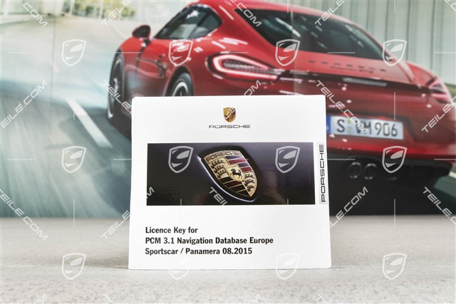 Navigation software update, Europe PCM 3.1 REAL TIME TRAFFIC / coding required