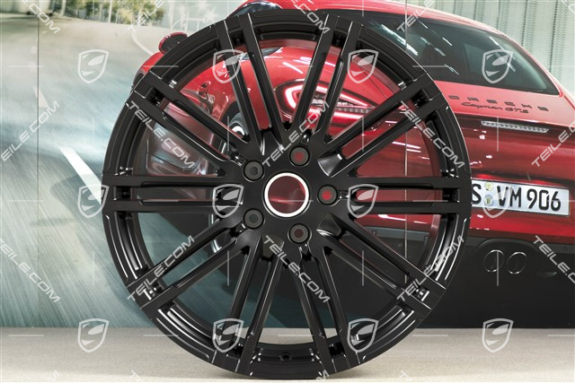 21" Felga Turbo III, facelift, 10J x 21 ET50, czarny satytnowy półmat